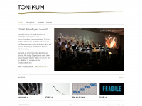 tonikum.org Webseite Vorschau