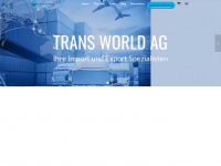 trans-world.ch Webseite Vorschau