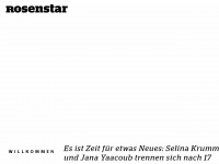 rosenstar.ch Webseite Vorschau