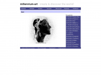 millennium-art.de Webseite Vorschau
