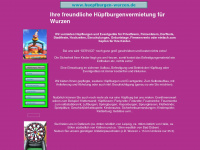 huepfburgen-wurzen.de Webseite Vorschau