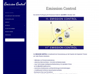 emission-control-dresden.de Webseite Vorschau