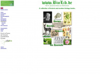 biolib.de Webseite Vorschau
