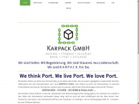 karpack.de Webseite Vorschau