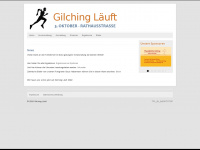 gilching-laeuft.de Webseite Vorschau