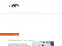 mt-performance.de Webseite Vorschau