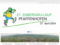 zabergaeulauf.de Webseite Vorschau