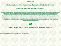 hhbz.de Webseite Vorschau