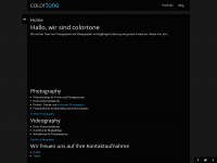 colortone.ch Webseite Vorschau
