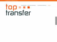 toptransfer.at Webseite Vorschau