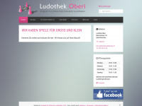 ludothek-oberi.ch Webseite Vorschau