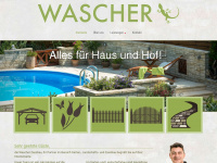 wascher-ok.de Webseite Vorschau