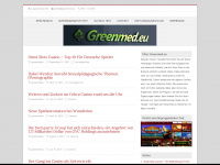 greenmed.eu Webseite Vorschau