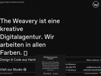 weavery.de Webseite Vorschau