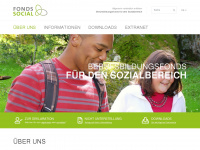 fondssocial.ch Webseite Vorschau