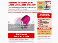 karriere-medizin.com Webseite Vorschau