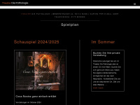 theaterdiepathologie.de Webseite Vorschau