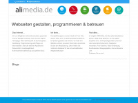 alimedia.de Webseite Vorschau