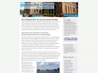 klassenfahrt-zur-polnischen-ostsee.de Webseite Vorschau