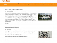 rum3ber.ch Webseite Vorschau