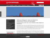 hueffermann-mietgeraete.de Webseite Vorschau