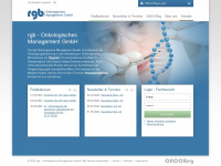 rgb-onkologie.de Webseite Vorschau