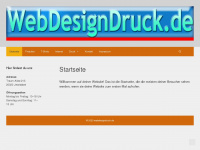 webdesigndruck.de Webseite Vorschau