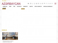 azerbaijan.az Webseite Vorschau