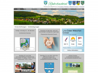 rahrbachtal.de Webseite Vorschau