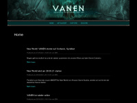 vanen.info Webseite Vorschau