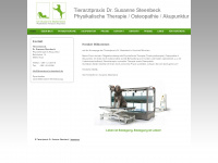 tierarztpraxis-steenbeck.de Webseite Vorschau