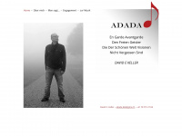 adada.ch Webseite Vorschau