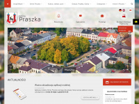 praszka.pl Webseite Vorschau