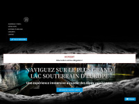lac-souterrain.com Webseite Vorschau