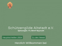 schützengilde-altstadt.de Webseite Vorschau