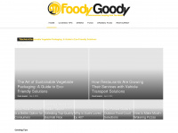foody-goody.com Webseite Vorschau
