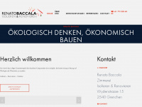 renato-baccala.ch Webseite Vorschau