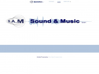 soundandmusic.ch Webseite Vorschau