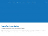 sportfohlenauktion.ch Webseite Vorschau
