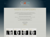 composers4media.com Webseite Vorschau