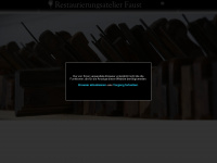 restaurierung-faust.de Webseite Vorschau