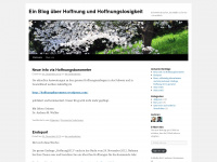 wasisthoffnung.wordpress.com Webseite Vorschau