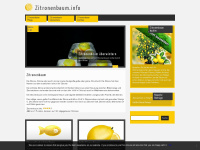 zitronenbaum.info Webseite Vorschau