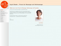 imad-massage.at Webseite Vorschau