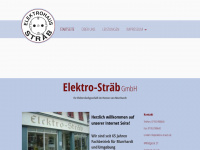 elektro-straeb.de Webseite Vorschau