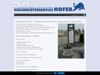 hausmeisterservice-hofer.de Webseite Vorschau