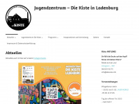 juz-kiste.de Webseite Vorschau