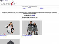 nerve-bikewear.com Webseite Vorschau