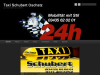 taxischubert.de Webseite Vorschau