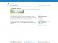 rehaklinik-klausenbach.de Webseite Vorschau